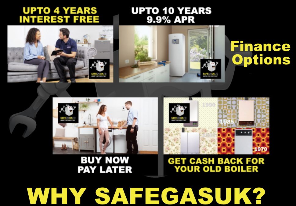Why SafeGasUK? – Value for money; Finance Options