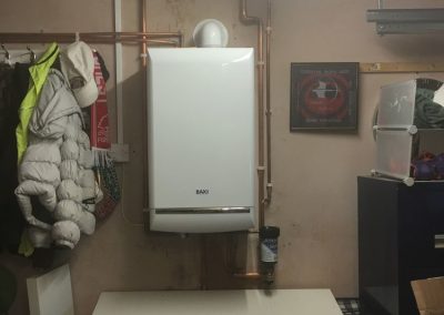 Baxi platinum 40kw combi boiler installation.