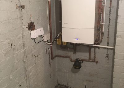 Worcester 33 kW system boiler inc zoned heating.